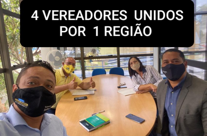  Vereadores se unem em prol da região dos bairros Ipê, Guatupê e Cristal