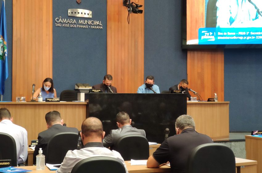  Primeira Sessão Plenária do ano legislativo 2021 é realizada em São José dos Pinhais