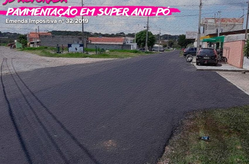  VEREADORA FÁTIMA DE PAULA FISCALIZA OBRAS DE MELHORIAS NO GUATUPÊ EM SÃO JOSE DOS PINHAIS