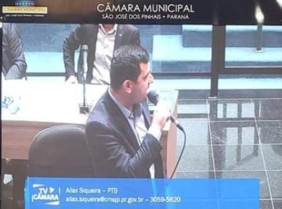  VEREADOR ALLAX SIQUEIRA FALA SUA EXTREMA PREOCUPAÇÃO COM OS PEQUENOS EMPRESÁRIOS DE SJP