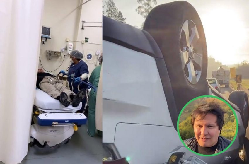  Cantor sertanejo Giovani sofreu um grave acidente em São Paulo