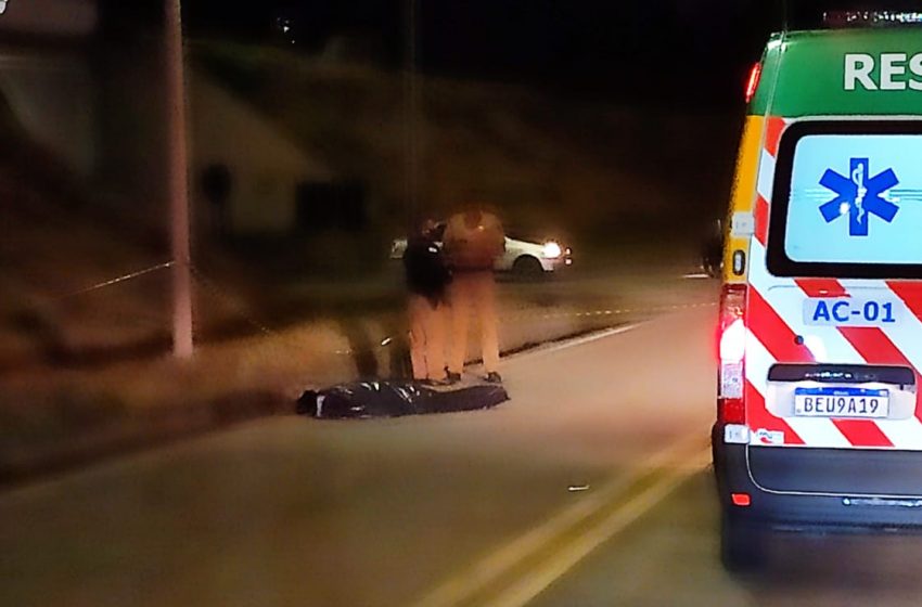  Trânsito violento na noite deste sábado (10) em São José dos Pinhais