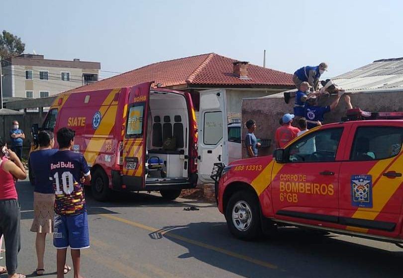  Morto em cima do telhado na Vila Nova em São José dos Pinhais