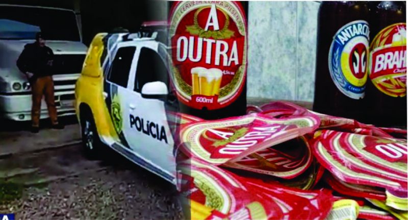  “OLHA O MOTIVO DA DOR DE CABEÇA!” PM prende quadrilha que falsificava cerveja no Boqueirão em Curitiba