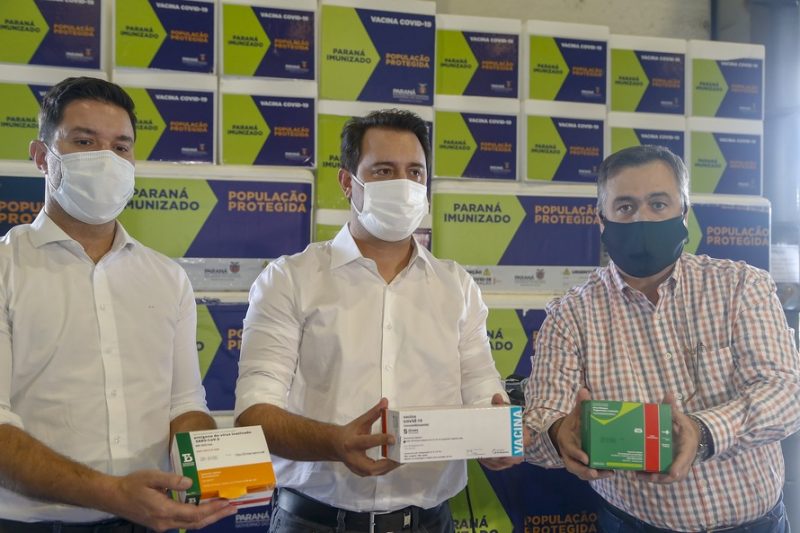  Paraná atinge 80,6% da população vacinada com pelo menos uma dose: “Queremos chegar em setembro com 100%”