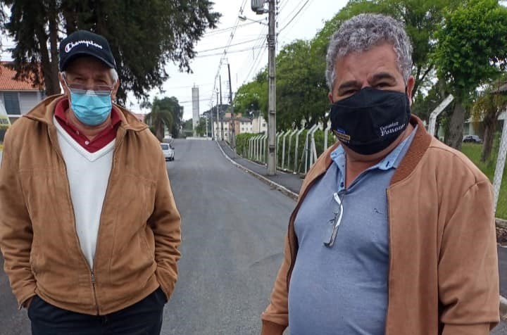  Mais asfalto no Jardim Fênix, uma conquista da população e do vereador Feneme