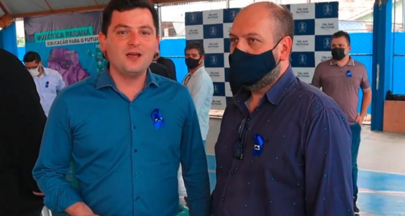  Vereador Allax Siqueira participa da entrega de kits de robótica para Colégio São Cristóvão