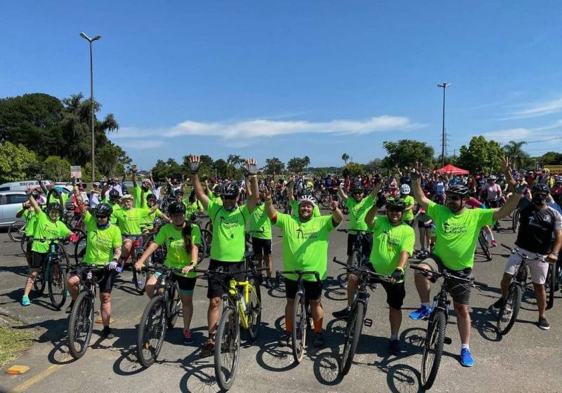  1º Pedal Solidário saúde e solidariedade pedalando juntos