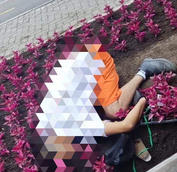  Homem é morto a tiros enquanto plantava flores no pátio da prefeitura de Piraquara. Assista o vídeo