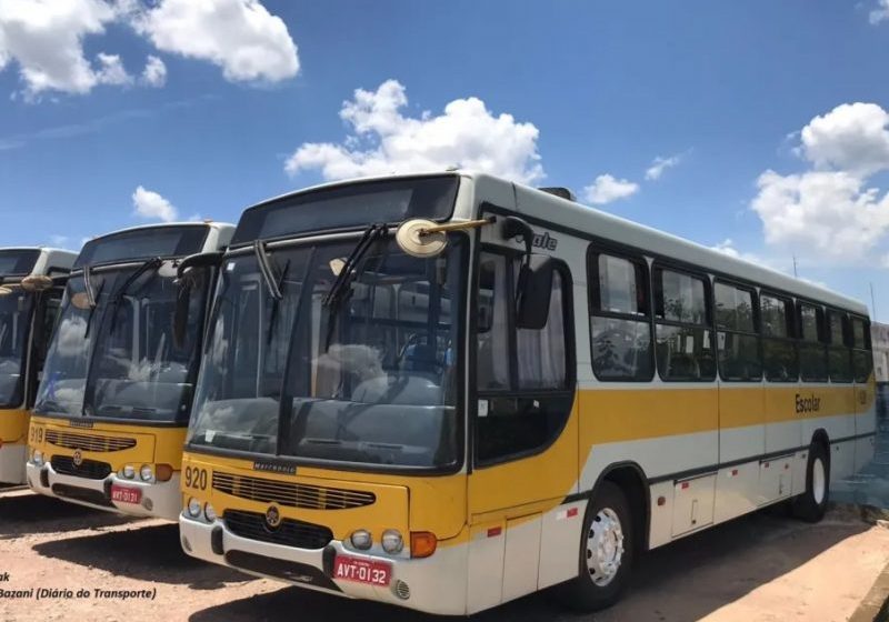  Trans Isaak cede gratuitamente ônibus para transporte de estudantes após incêndio que destruiu frota da prefeitura em Campo Magro (PR)