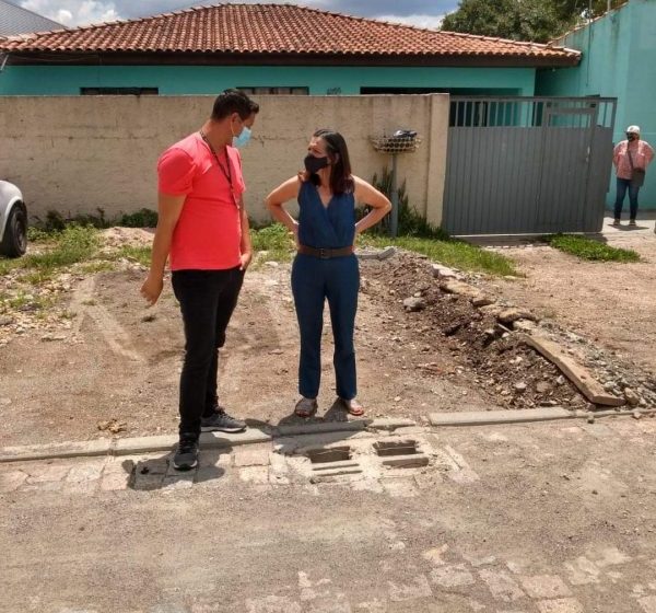  Vereadora Fátima de Paula cobra melhorias nas galerias pluviais do Grande Guatupê após as fortes chuvas que atingiram o bairro na última semana