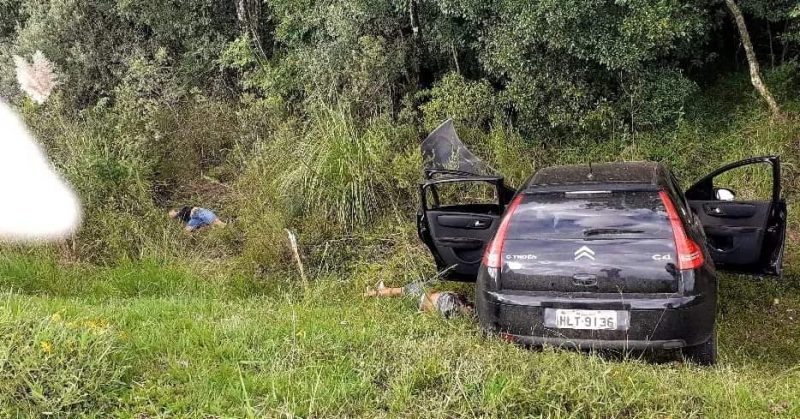  Tiros, perseguição e dois mortos na divisa de São José dos Pinhais com Curitiba