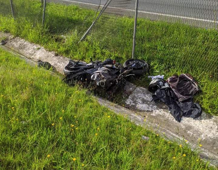  MOTOCICLISTA FICA GRAVEMENTE FERIDO EM ACIDENTE NA BR-277 NESTE SÁBADO