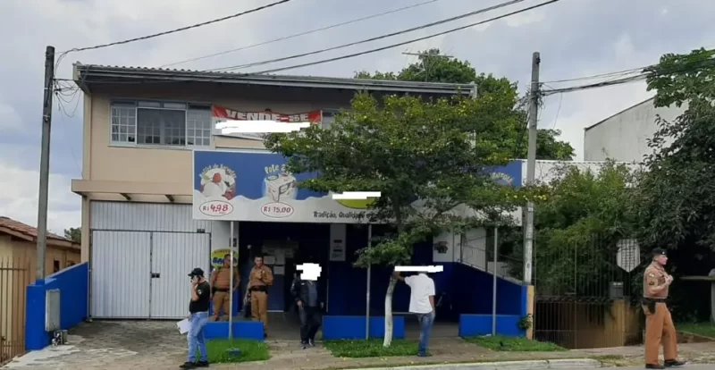  Avô persegue e atropela suspeito de matar neto a tiros em sorveteria de Curitiba