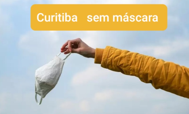  Curitiba retira obrigatoriedade do uso de máscaras em locais fechados, exceto em serviços de saúde