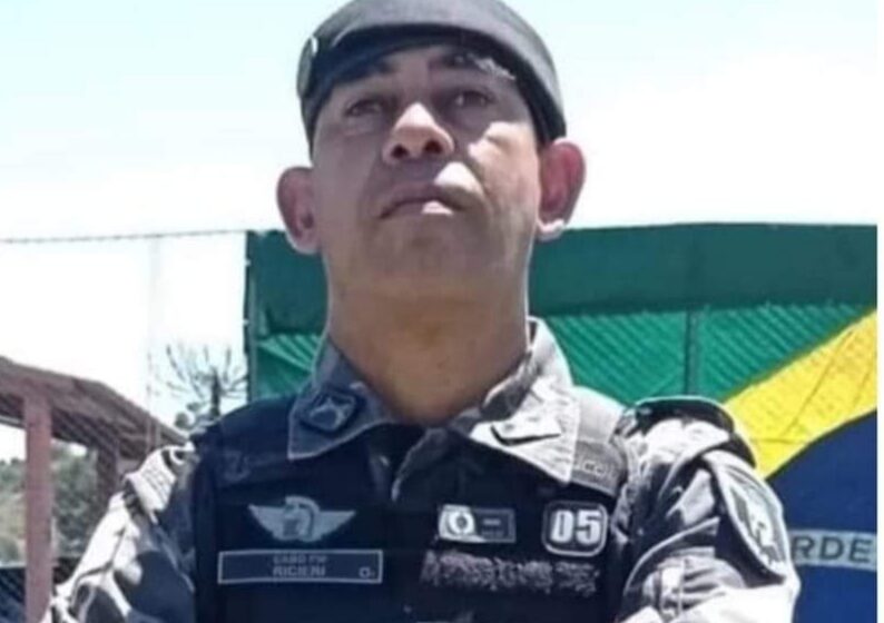  É COM PESAR QUE NOTICIAMOS O FALECIMENTO DO Cb. RICIERI FERIDO EM CONFRONTO NO DOMINGO DE PÁSCOA EM GUARAPUAVA-PR