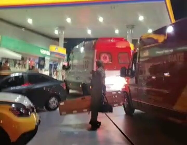  Polícial Federal promove fuzilaria em posto de combustíveis deixando um morto e três feridos
