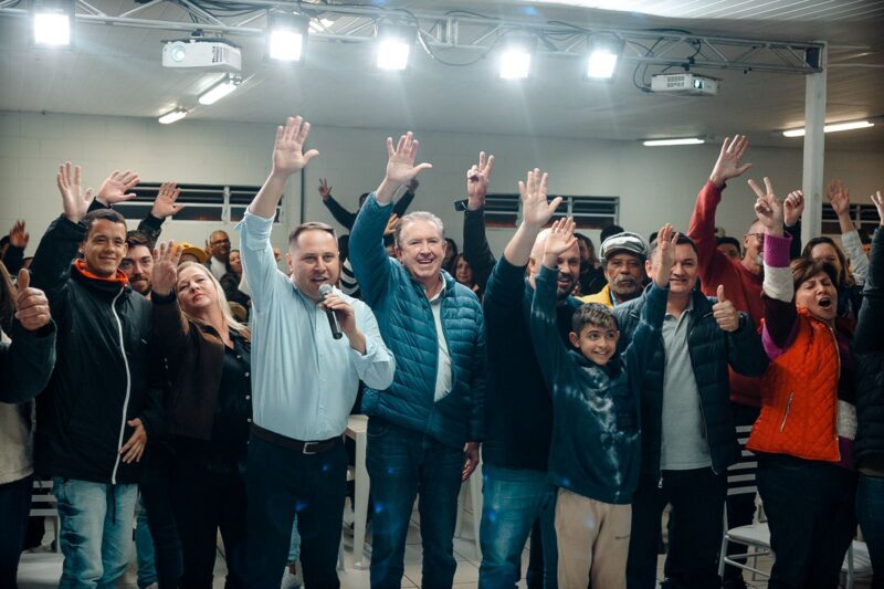  Alex Purkote realiza evento Político de apoio à seus pré candidatos em SJP.