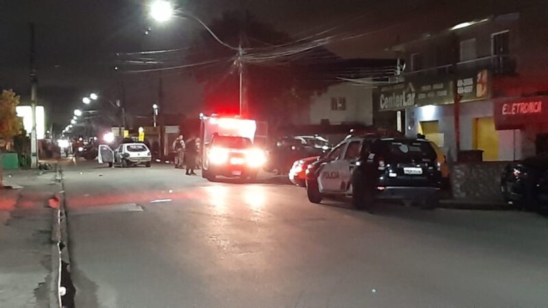  Trio foge de abordagem, provoca acidente e morre em confronto com a PM, em Piraquara