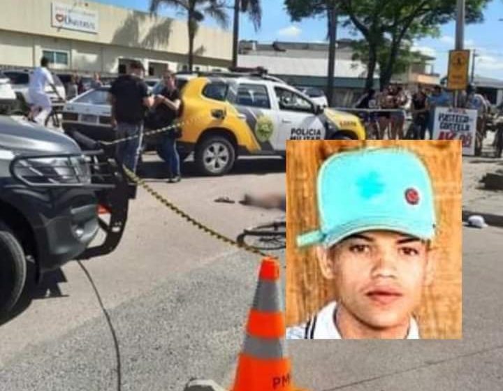  Jovem de 19 anos é morto com 17 tiros em rua movimentada de Piraquara
