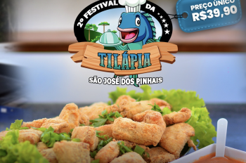  2º Festival da Tilápia começou em São José dos Pinhais