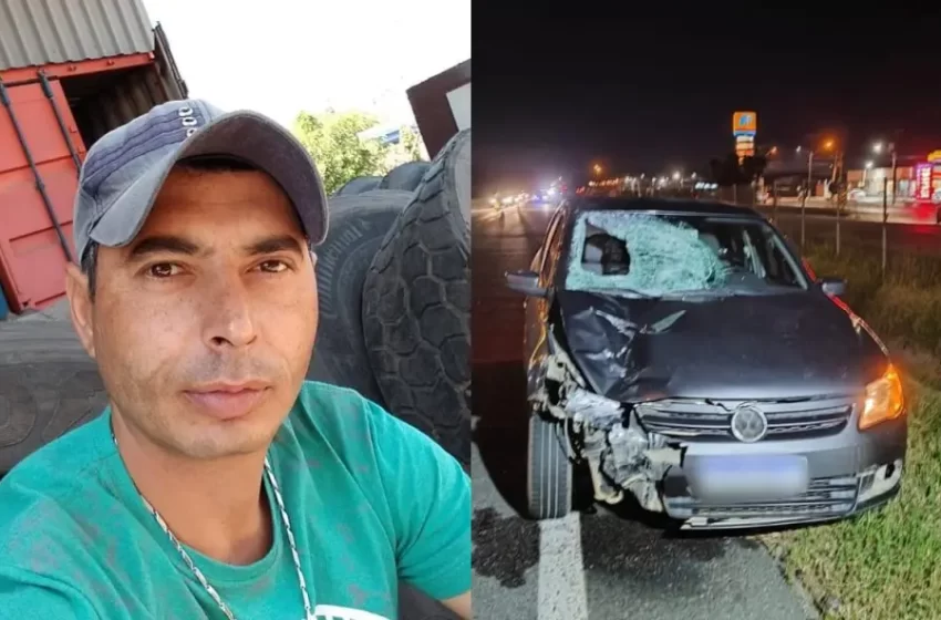  Pedestre tenta atravessar BR-277 e morre atropelado por carro; motorista prestou socorro
