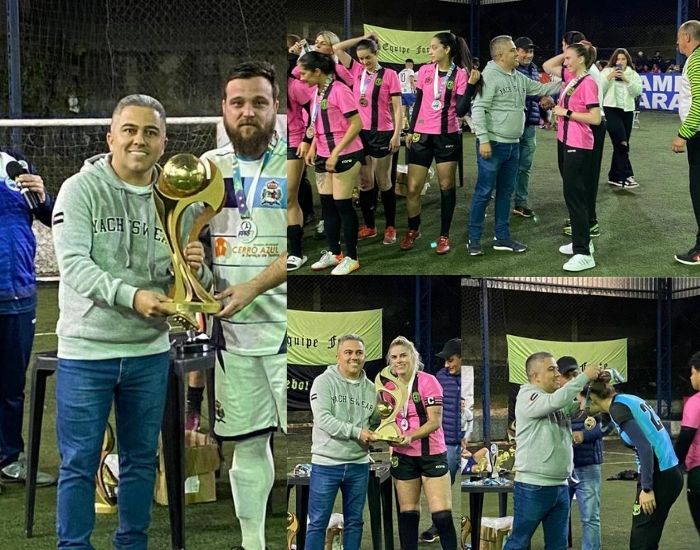  Cleber Amorim prestigia a final masculina e feminina da seletiva do Campeonato Paranaense De Futebol 7 realizado em São José dos Pinhais