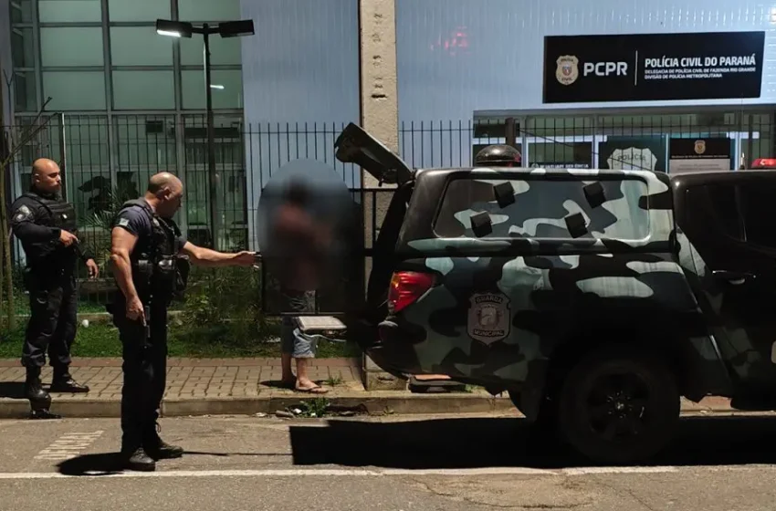  Tio é preso suspeito de abusar da própria sobrinha em Fazenda Rio Grande