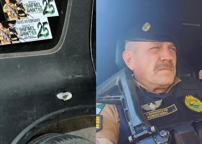  Candidato a vice-prefeito de Araucária sofre atentado a tiros e fica ferido