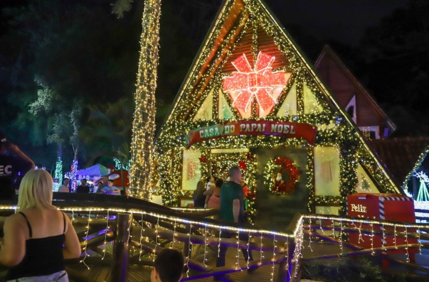  Atrações do Natal Encanto e Luz 2024 em São José dos Pinhais terão funcionamento até 6 de janeiro