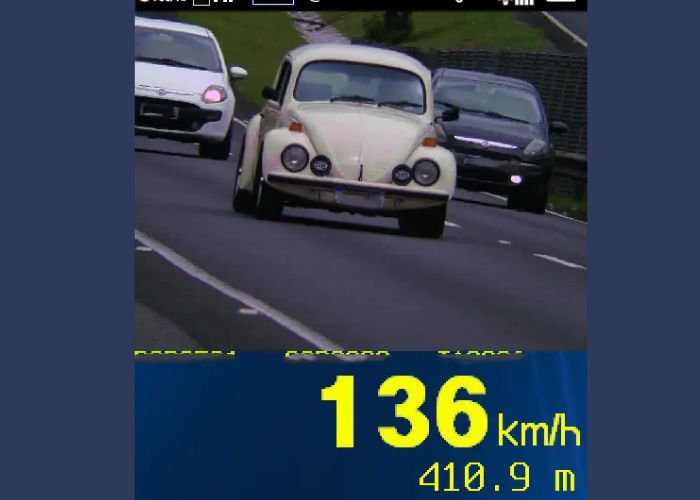 PRF autua 132 veículos por excesso de velocidade em menos de 4 horas na BR-277, em Curitiba