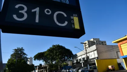  São José dos Pinhais se prepara para nova onda de calor com temperaturas acima dos 30ºC