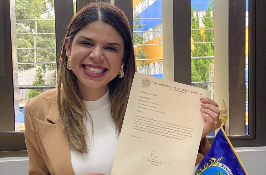  Vereadora Pastora Adriana abre mão de benefícios e reduz gastos públicos