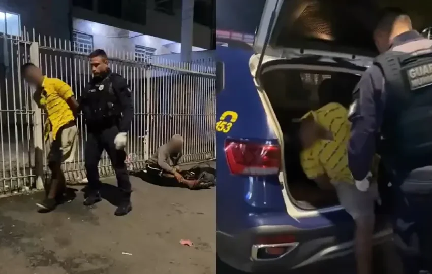  Homem é preso em flagrante após esfaquear mulher durante briga em São José dos Pinhais