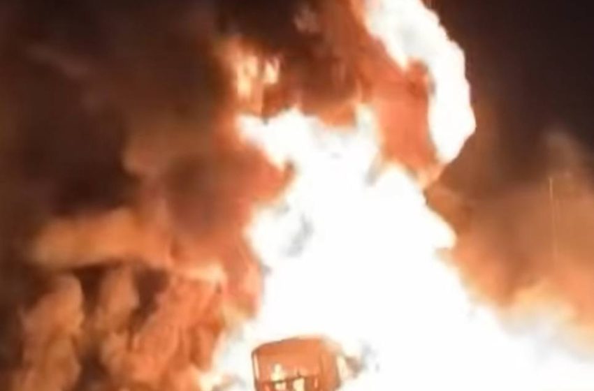  Aconteceu Novamente: Caminhão Explode e Interdita BR-101 em Garuva