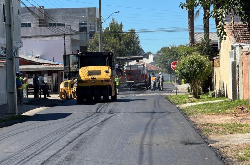  Prefeitura de São José dos Pinhais Investe em Infraestrutura Viária