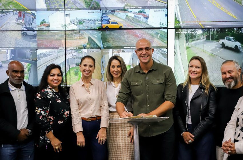 Lei de Delegado Michel sai do papel e torna Muralha Digital De São José Dos Pinhais ainda mais equipada