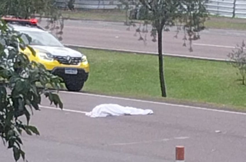  Idosa de 88 anos morre atropelada na Avenida das Torres, em Curitiba