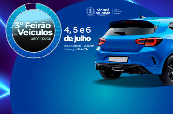  São José dos Pinhais recebe 3º Feirão de Veículos Seminovos com mais de 600 carros à venda e condições especiais