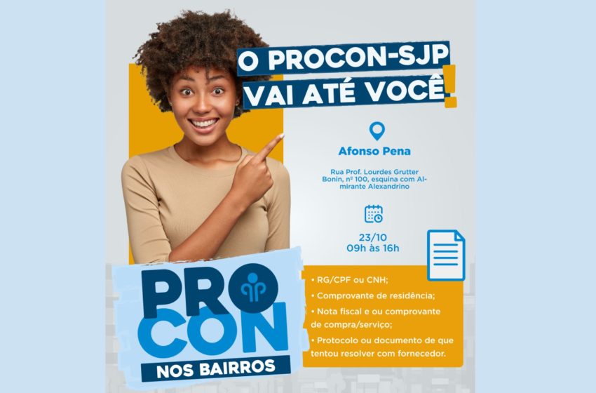  Procon leva atendimento e orientações aos moradores do Afonso Pena nesta quinta-feira (23)