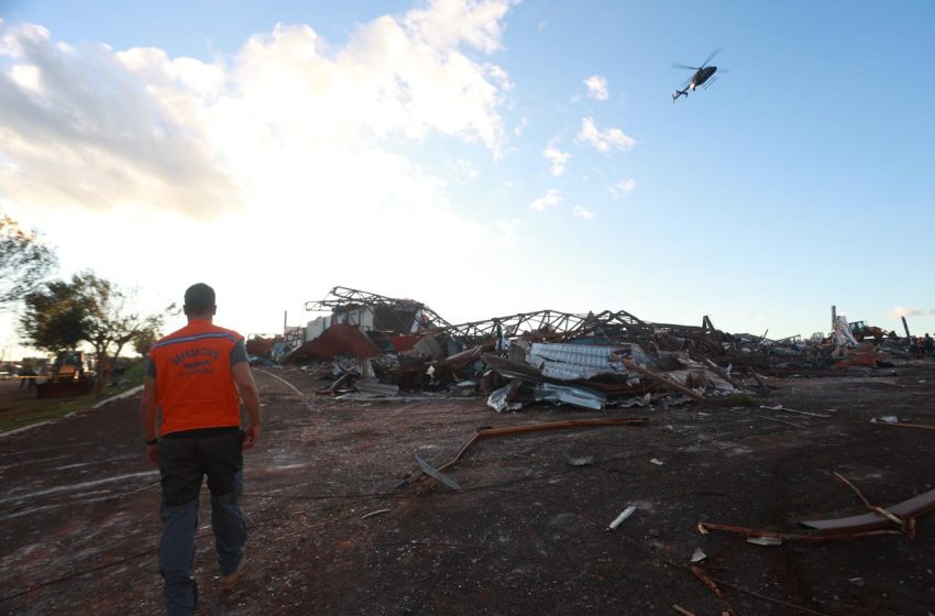  Guto Silva anuncia nova etapa da reconstrução em Rio Bonito do Iguaçu