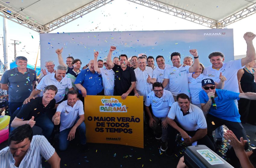  Verão Maior Paraná 2025/2026 é lançado em Pontal do Paraná e promete a maior edição da história