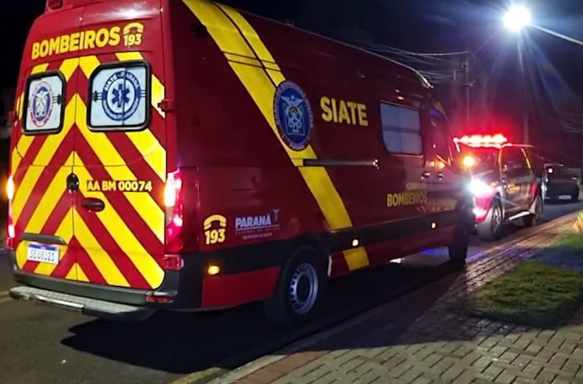  Motociclista morre após surto e agressão a socorrista no bairro Tingui, em Curitiba
