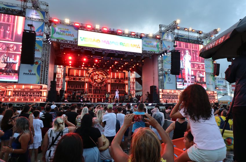  Verão Maior Paraná começa hoje com show de Alok e espetáculo com 300 drones no litoral