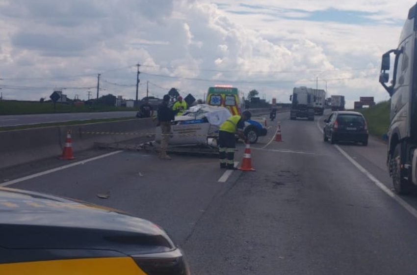  Acidente no Contorno Leste deixa homem de 59 anos morto em São José dos Pinhais