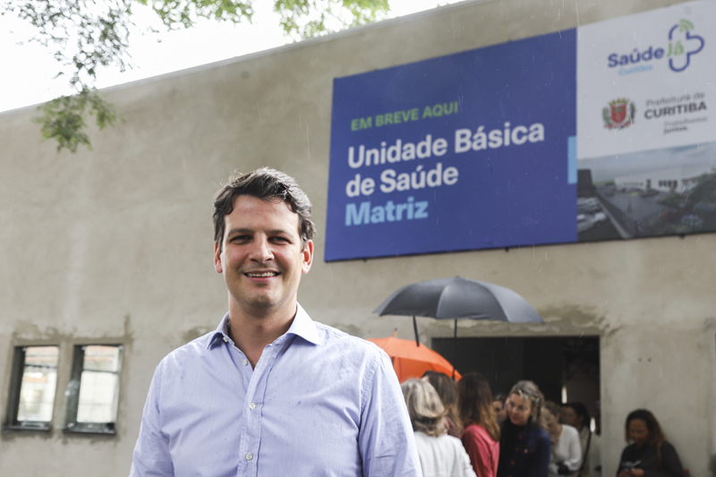  Prefeito Eduardo Pimentel lança obra de nova Unidade de Saúde em Curitiba