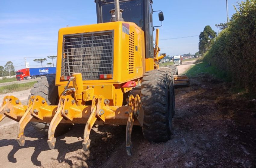  Patrolamento avança na área rural e melhora condições das estradas em São José dos Pinhais