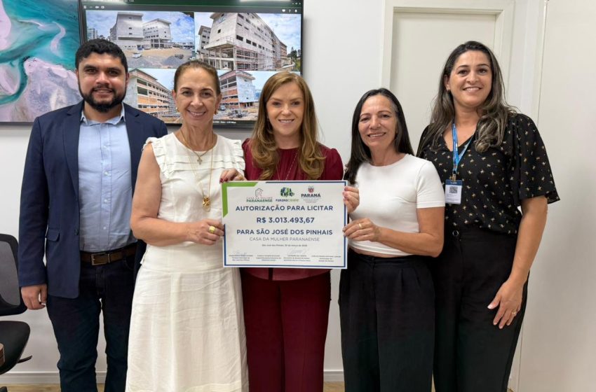  São José dos Pinhais terá Casa da Mulher Paranaense com investimento de R$ 3 milhões