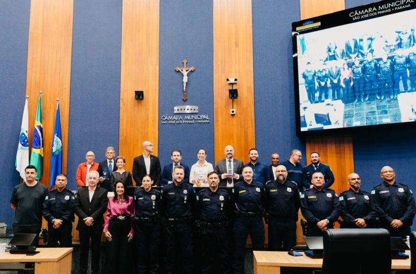  Guarda Municipal de São José dos Pinhais celebra 20 anos da primeira turma