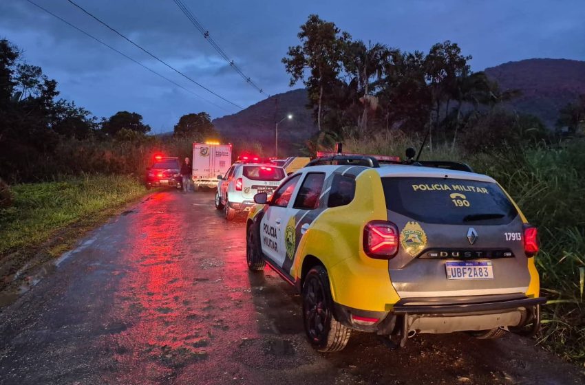  Homem mata o próprio irmão a tiros após discussão familiar em Morretes